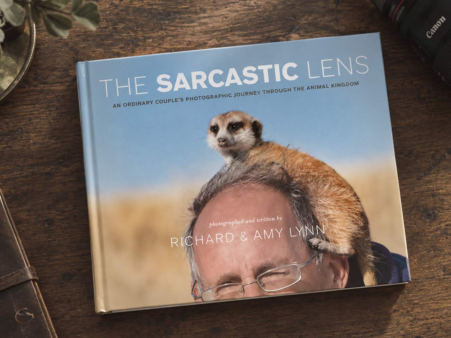 The Guided Safaris® Safari Stories journal, The Sarcastic Lens on its cover
